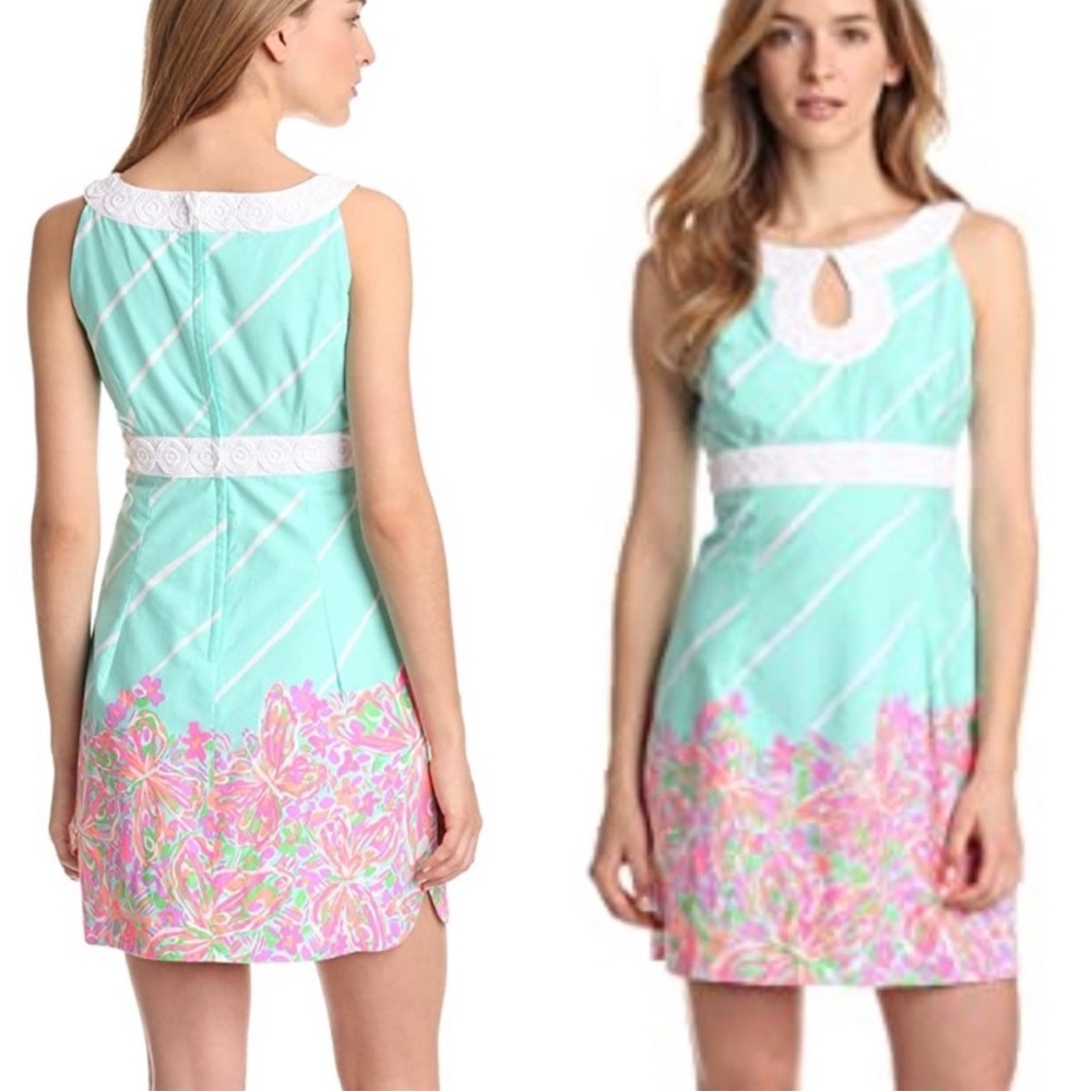 Lilly Pulitzer Candice Keyhole shift dress